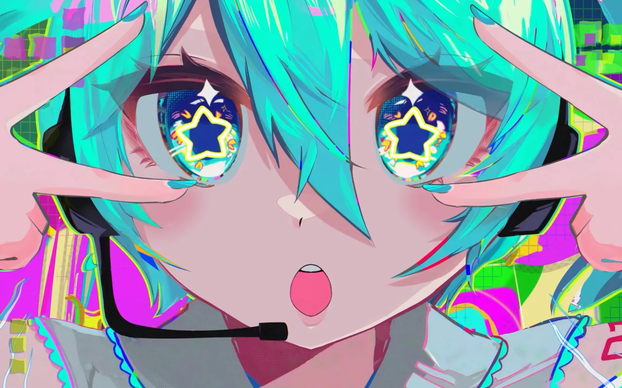Hatsune Miku's Room live wallpaper preview