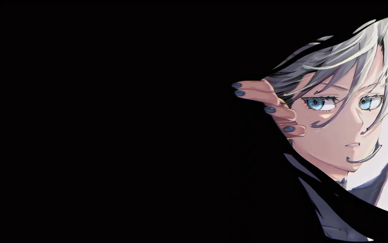 Girl Behind Curtain live wallpaper preview