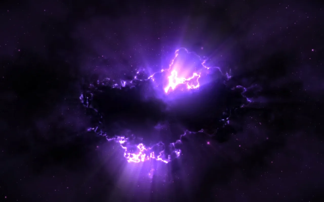 Nebula Warp live wallpaper preview