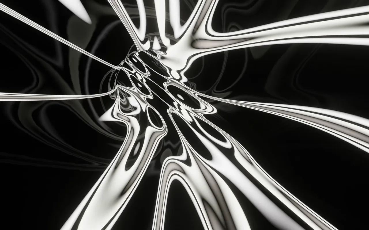 Liquid Tunnel White live wallpaper preview