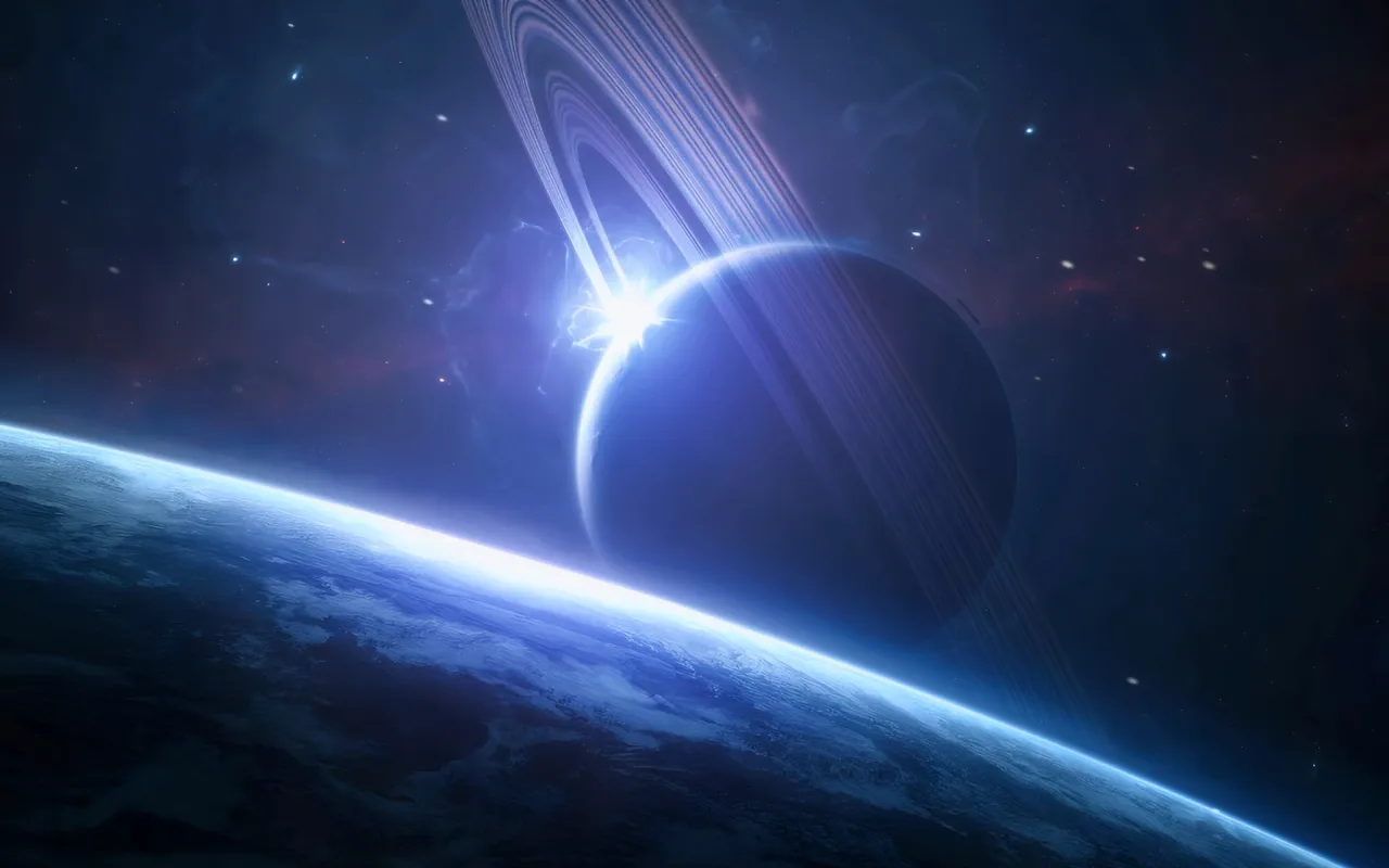 Saturn live wallpaper preview
