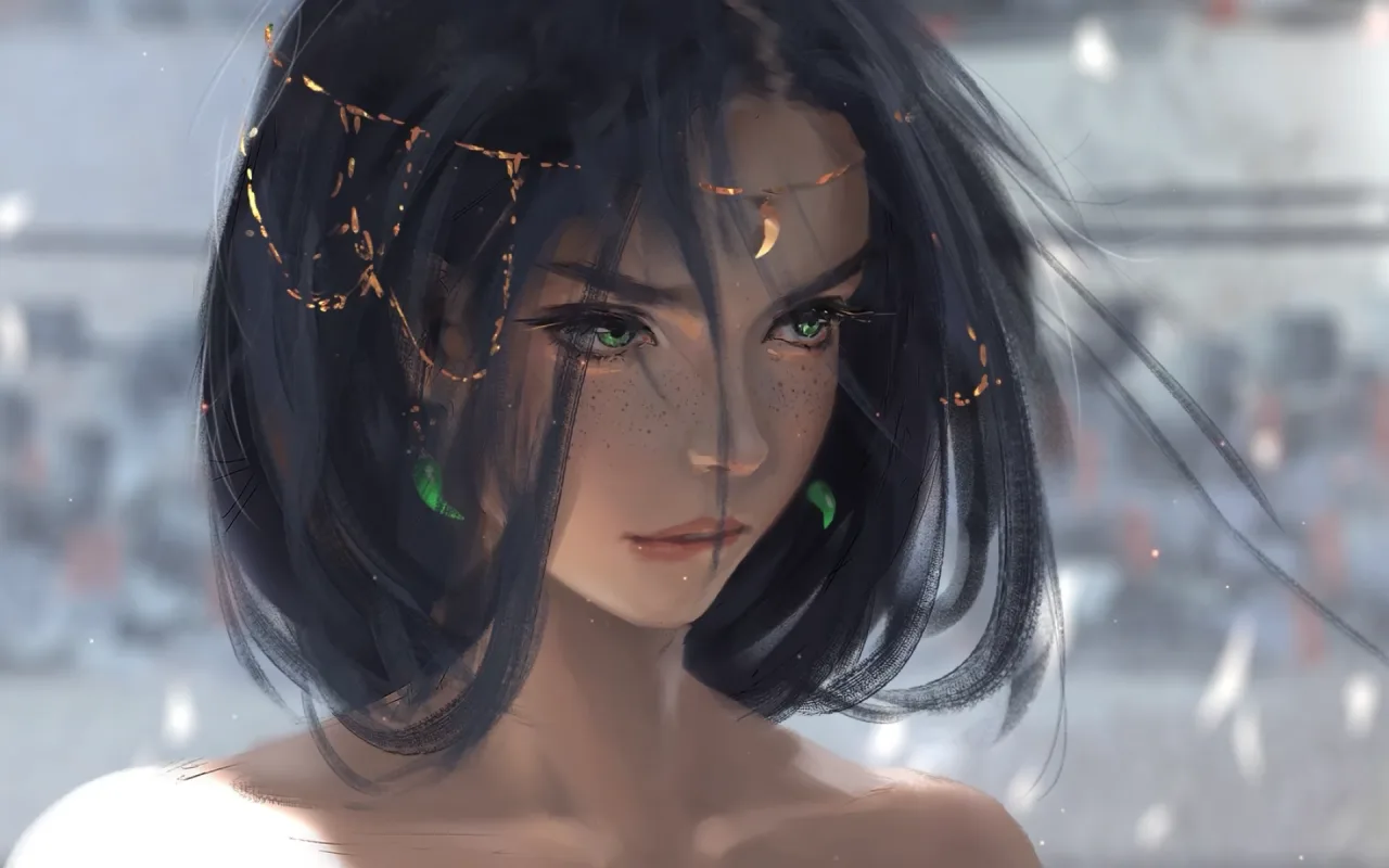 Aeolian Girl live wallpaper preview