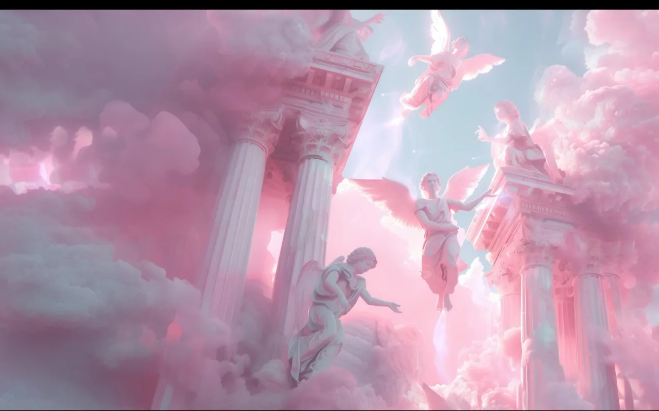 Pink Mythology live wallpaper preview