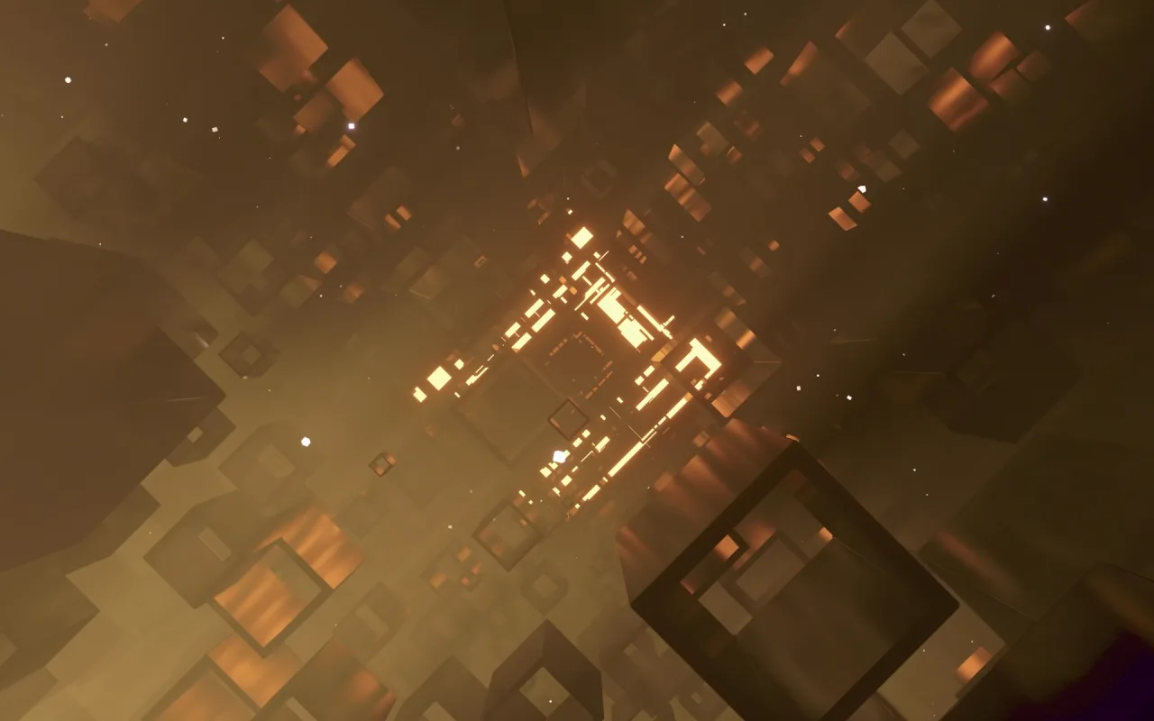 Cubic Space live wallpaper preview