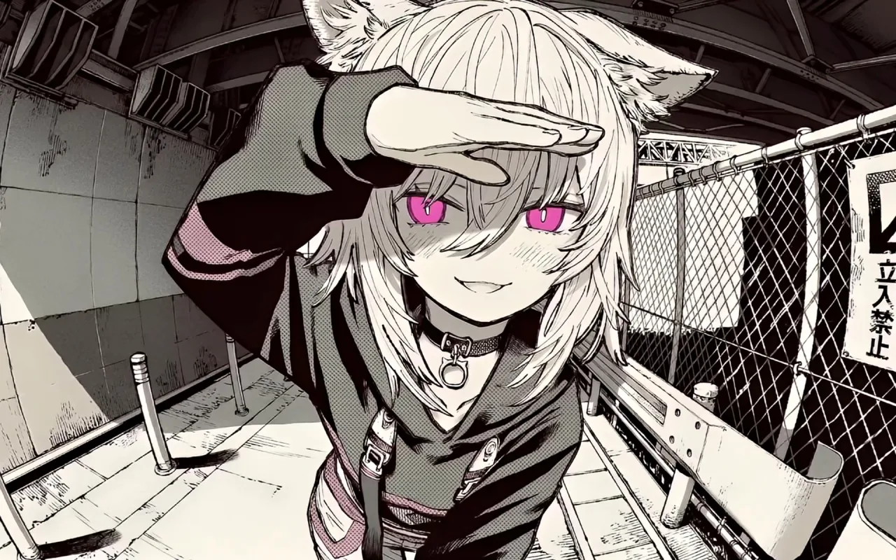 Nekomata Okayu live wallpaper preview