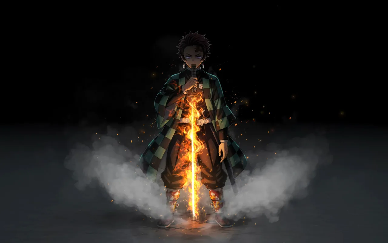 Tanjiro live wallpaper preview
