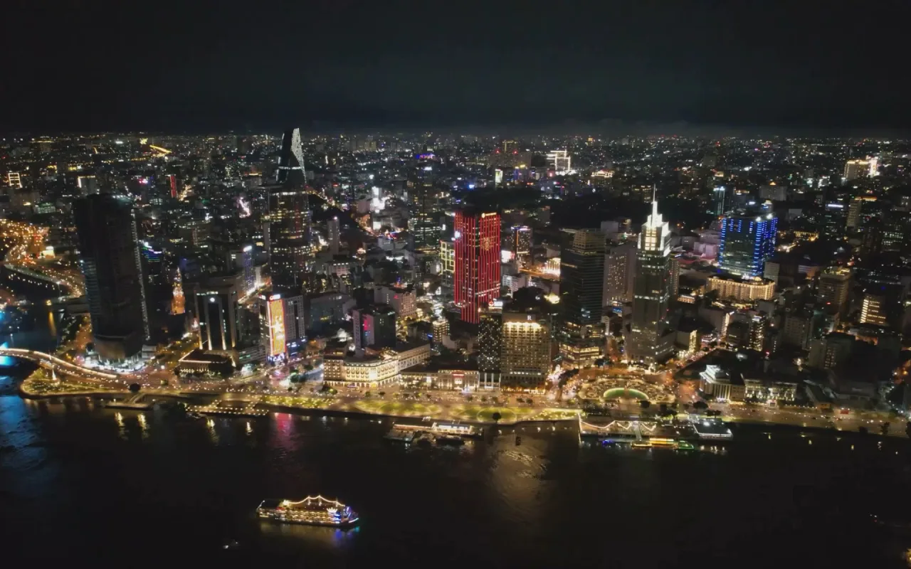 Saigon night live wallpaper preview