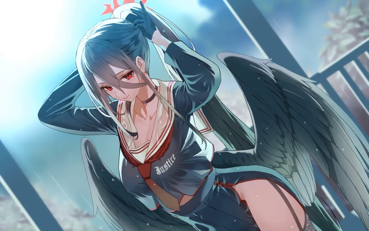 Fallen Angel live wallpaper preview