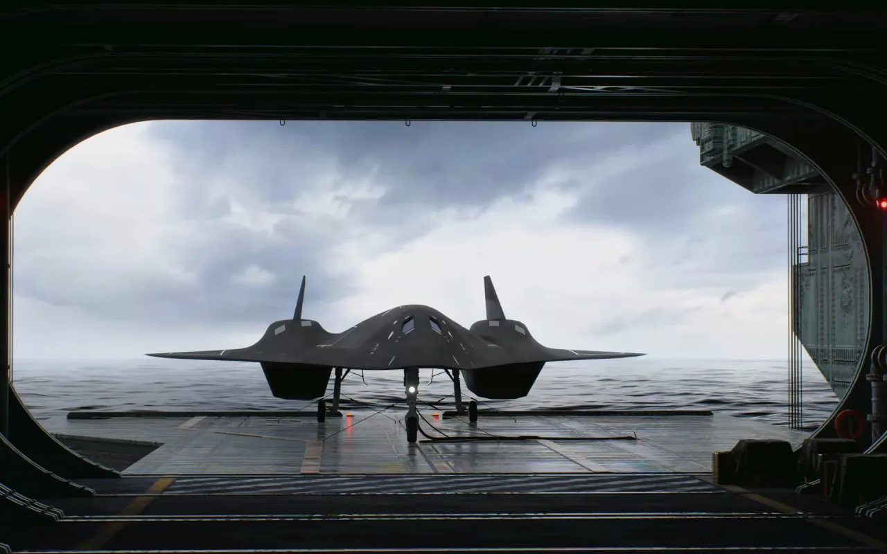 SR-72 Darkstar live wallpaper preview