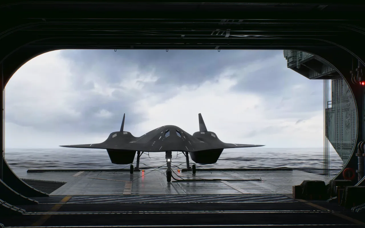 SR-72 Darkstar live wallpaper preview