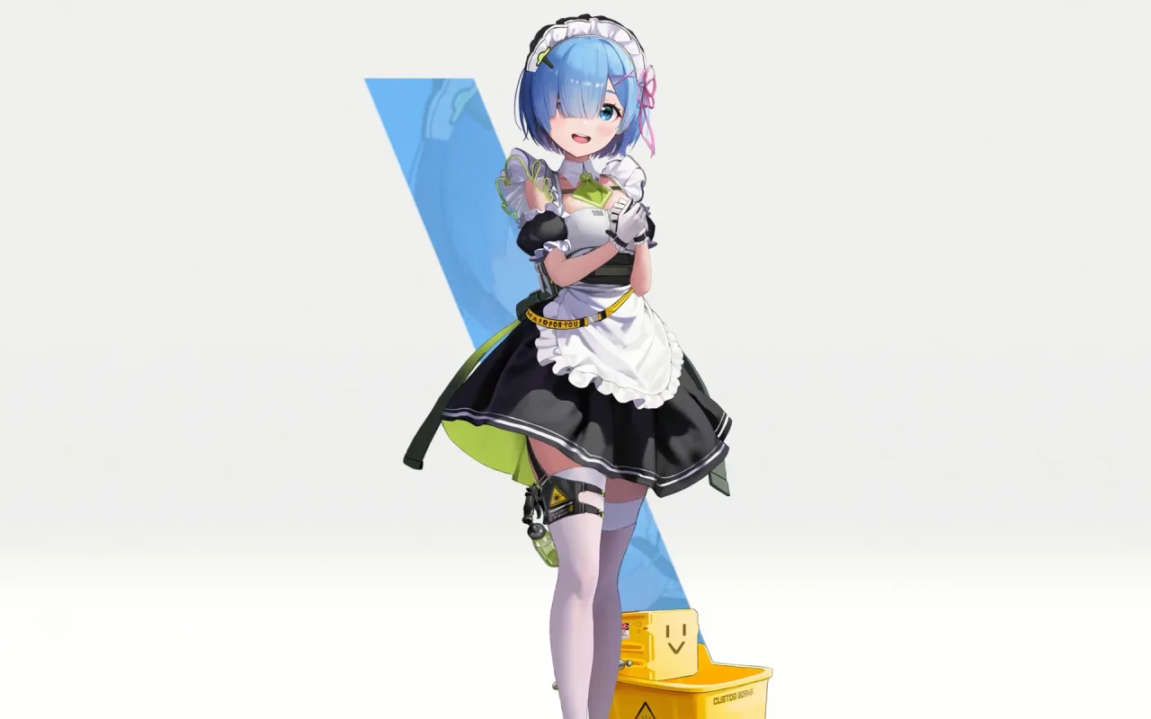 Nikke Maid live wallpaper preview