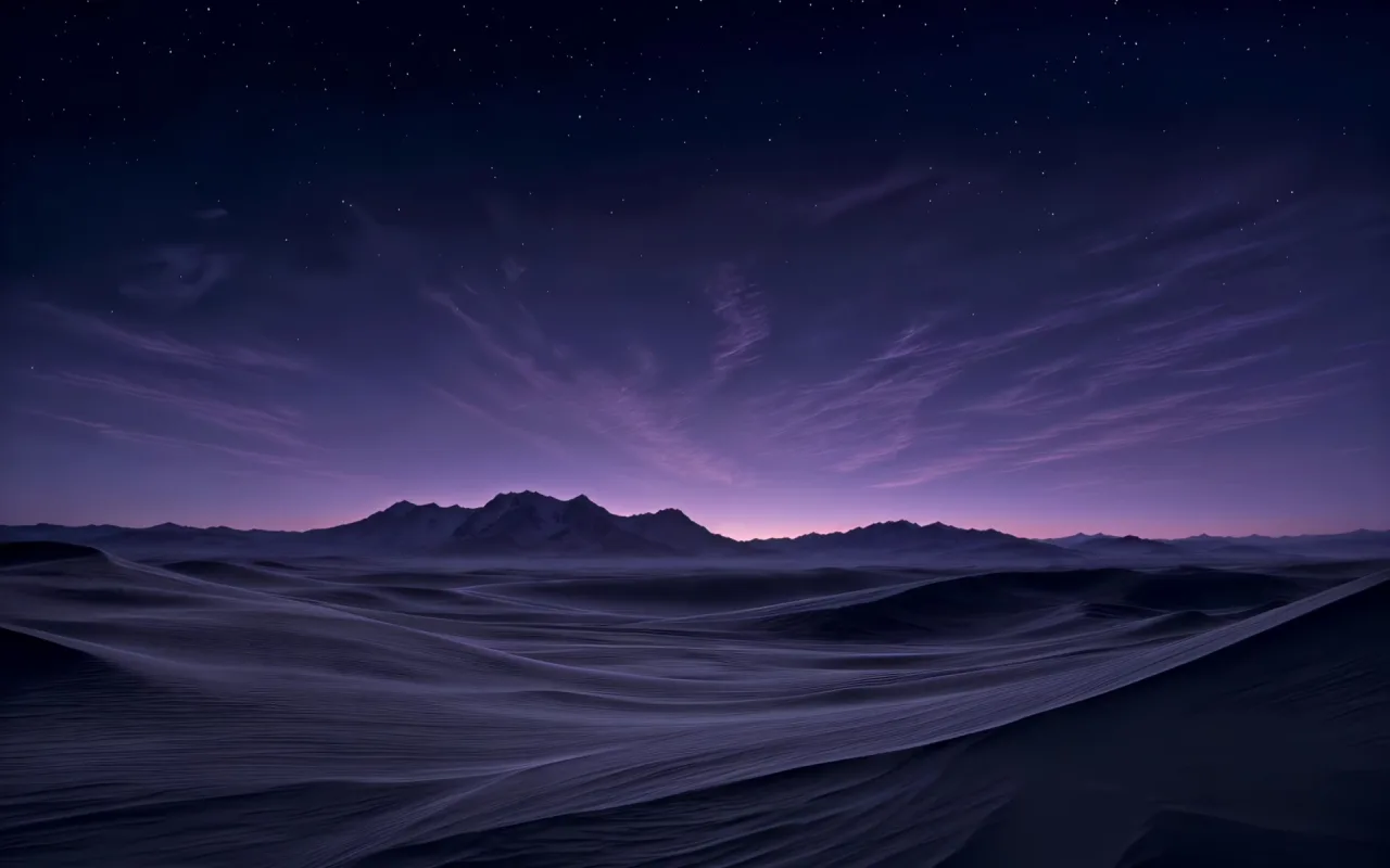 Purple Desert live wallpaper preview