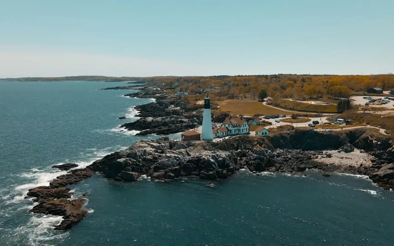 Portland Head Lighthouse Cape Elizabeth live wallpaper preview