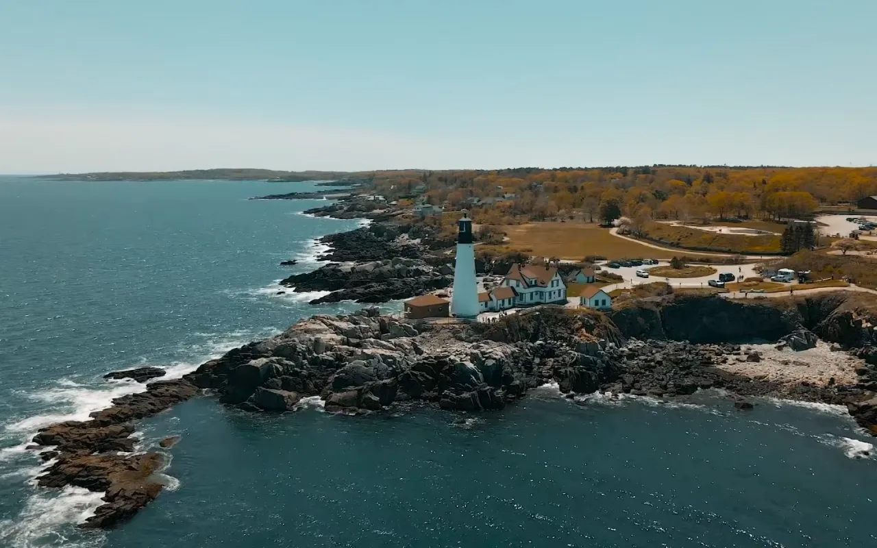 Portland Head Lighthouse Cape Elizabeth live wallpaper preview