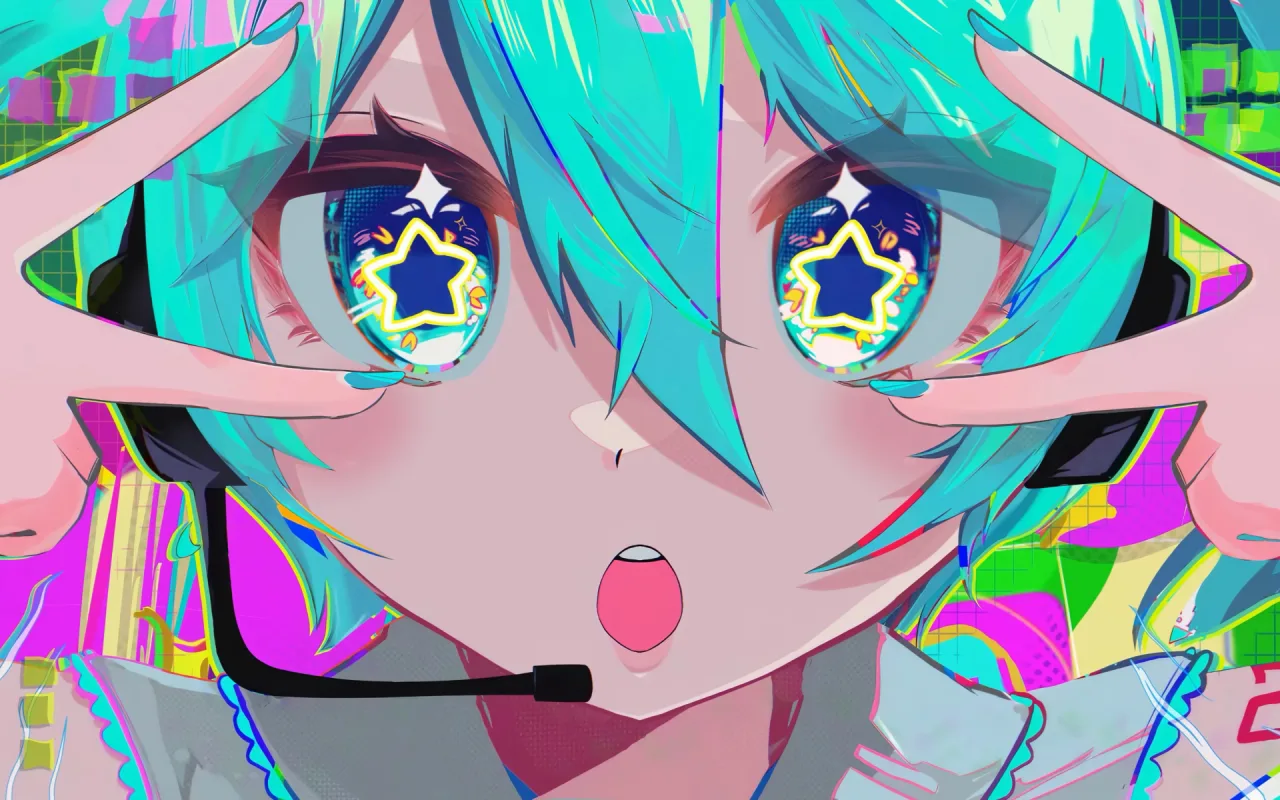 Hatsune Miku Starlight Idol 4K live wallpaper preview